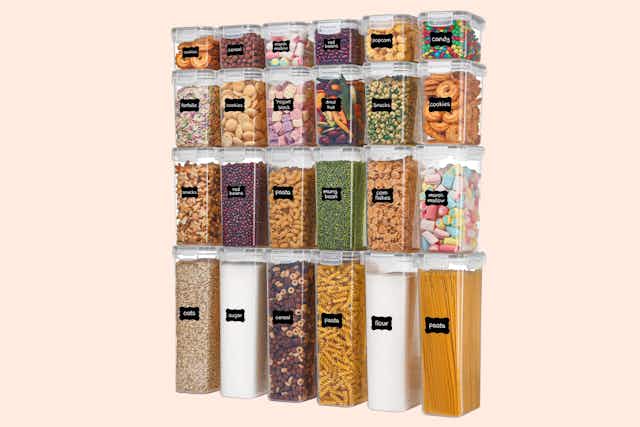 24-Piece Food Storage Container Set, Only $19.99 at Walmart card image