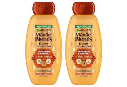 2 Garnier Whole Blends Shampoos
