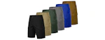 Men's Cotton Stretch Cargo Shorts 3-Pack