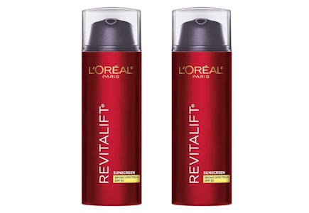 2 L'Oreal Paris Revitalift Sunscreen