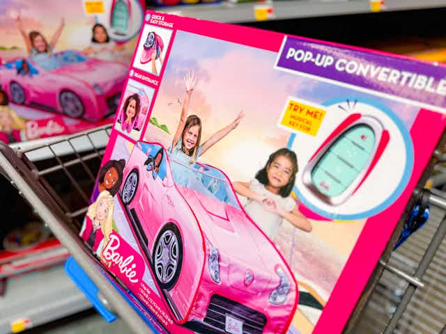 Barbie Convertible Pop-Up Tent, Under $16 at Walmart (Reg. $30) card image