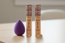 tarte shape tape concealers and a sponge