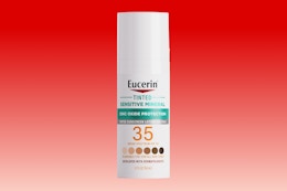 Eucerin sunscreen bottle on KCL template
