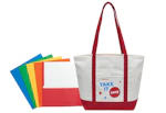 1 Folder + 1 Staples Cotton Tote Bag