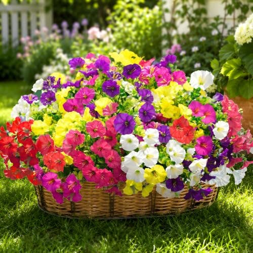 Artificial Morning Glory Flowers