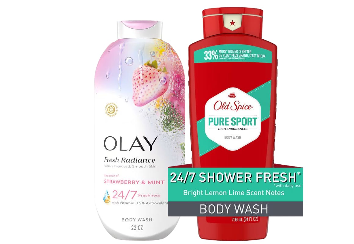3 Olay + 3 Old Spice