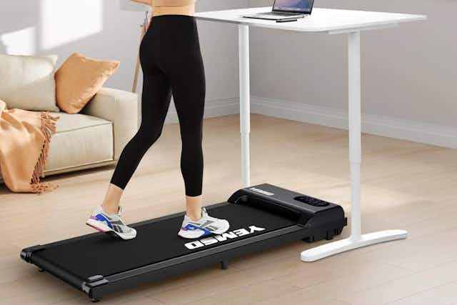 Walking Pad Treadmill, Only $149.99 on Amazon (Reg. $219.99) card image