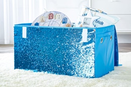 This Kids’ Sequin Toy Trunk Is Now $11 at Walmart (Reg. $28) card image