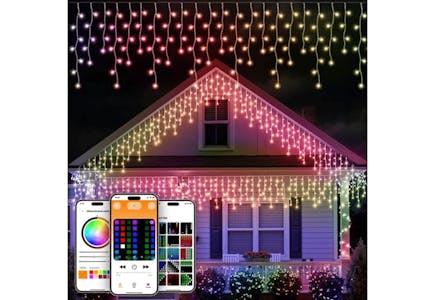 Smart Icicle String Lights