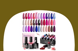 Beetles Gel Nail Polish Set With 20 Colors, Just $24 on Amazon card image