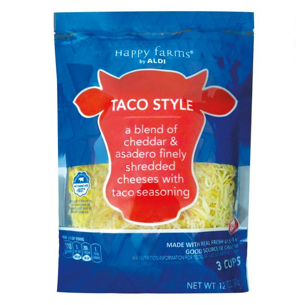 Shredded Taco Style Cheese