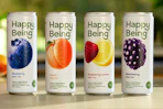 a Happy Being trial set of drinks 