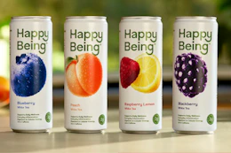 a Happy Being trial set of drinks