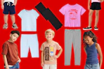 Target toddler and kids' apparel items