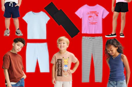 Target toddler and kids' apparel items