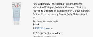 first aid beauty Amazon receipt
