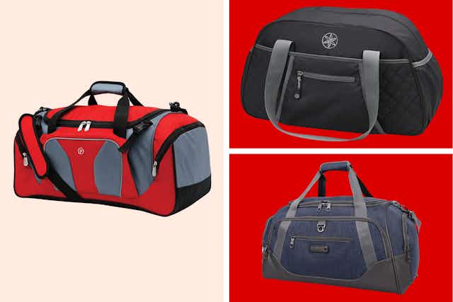 Get Duffel Bags for $15 or Less at Walmart — Save Up to 64% card image