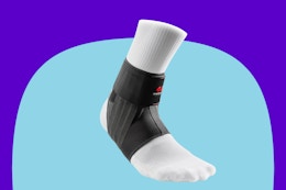 McDavid Ankle Brace on a blue background.