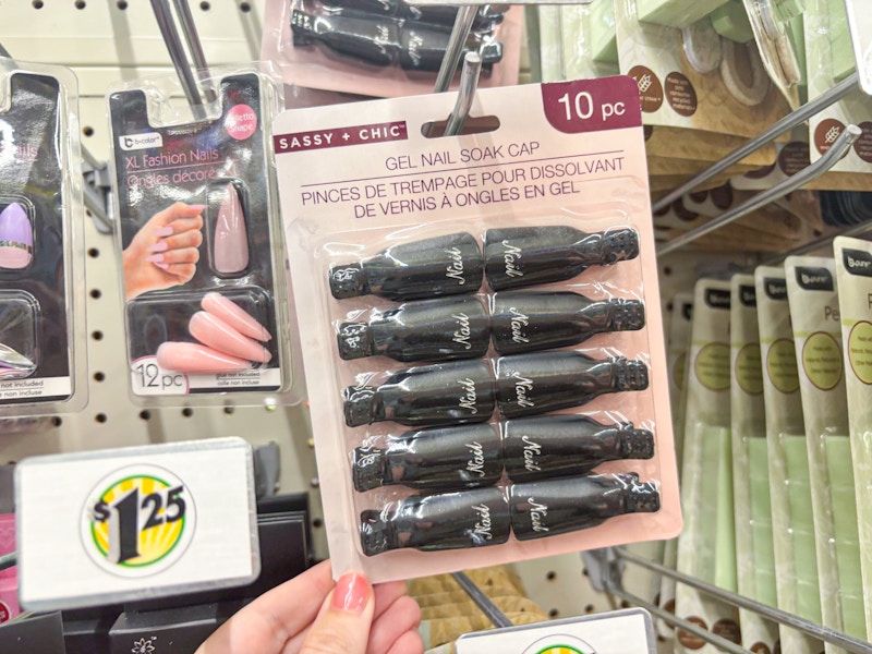 dollar tree gel nail soak caps