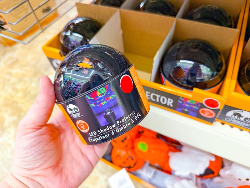 dollar tree halloween projector