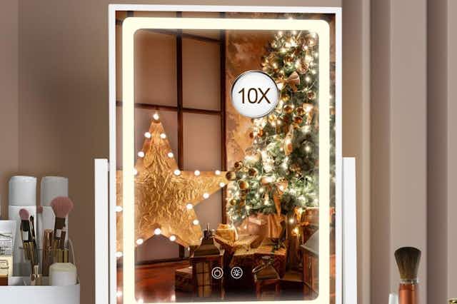 Vanity Mirror With Lights, Only $19 on Amazon (Reg. $40) card image