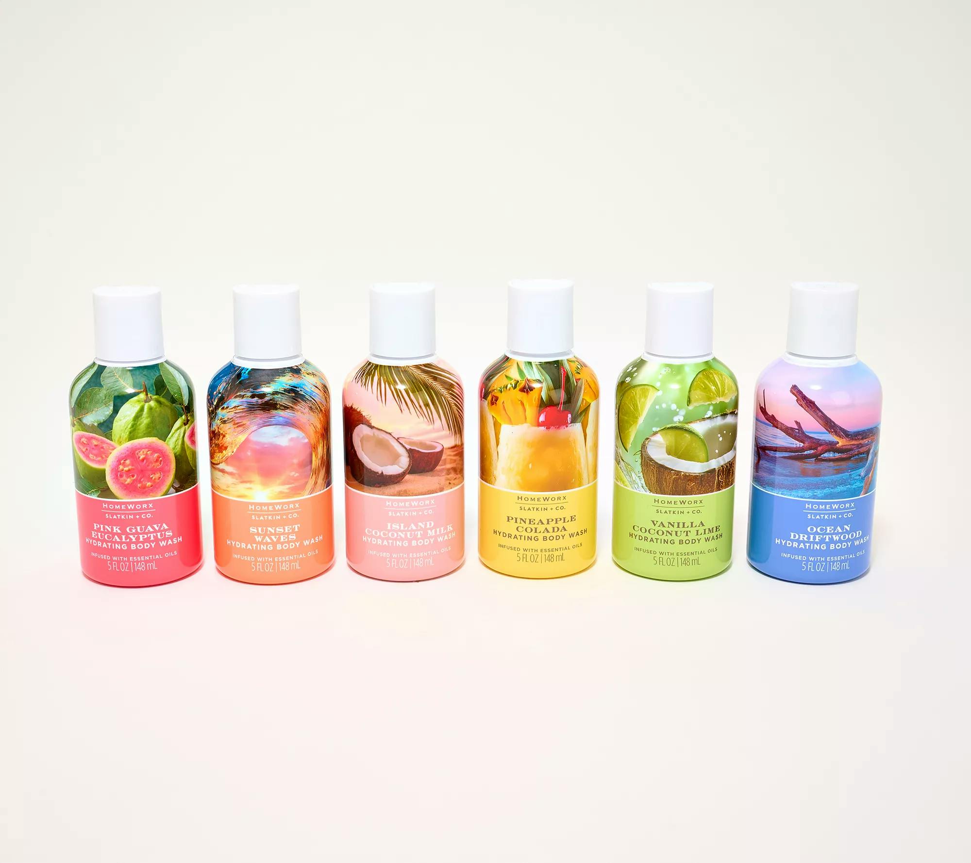 Tropical Tides Body Wash Collection