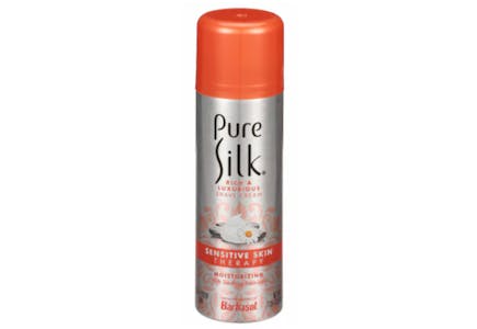 Pure Silk Shave Cream Can