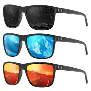 Polarized Sports Sunglasses 3-Pack