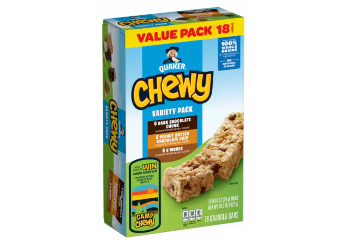 2 Quaker Granola Bar Boxes