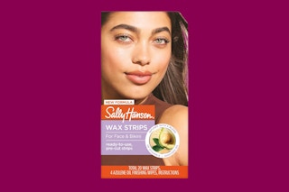sally hansen wax strips box
