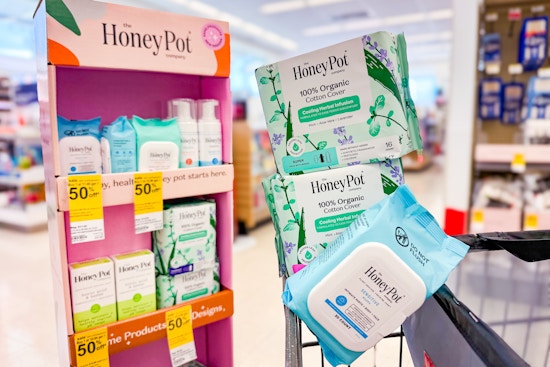 honey pot fem care display