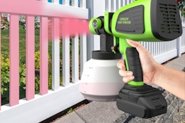 Electric Paint Sprayer, Just $29.99 on Amazon (Reg. $70) card image