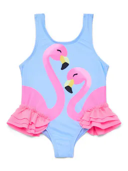 Baby and Kids' Flamingo Swimsuit