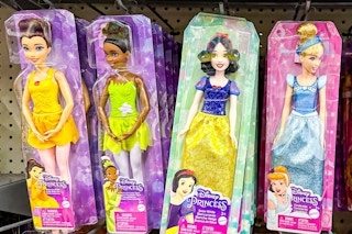 Disney Princess Fashion Dolls in stores at Walmart
