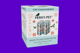 a 4pack of hummingbird nectar