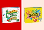 fruit rolls ups and gushers mini