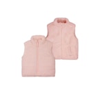 Toddler Reversible Faux Fur Vest