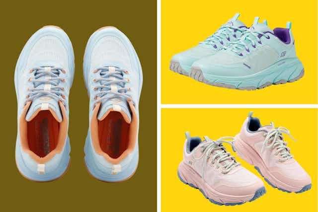 Skechers D'Lux Sneakers, Only $31 at QVC (Reg. $95) — Cheapest Price Online card image