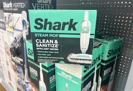 Bestselling Shark Steam Mop, Only $49.88 at Walmart card image