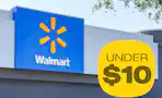 front of Walmart sign