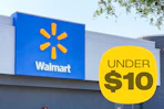 front of Walmart sign