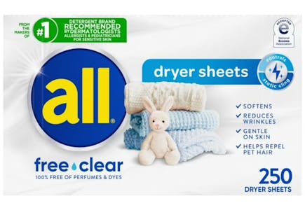 All Dryer Sheets