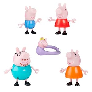 Peppa Pig Family of Five Figures