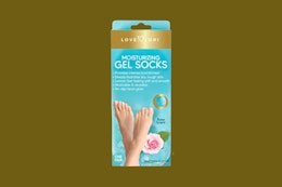 Amazon's Choice: Moisturizing Gel Socks, as Low as $5.51 for Prime Day card image