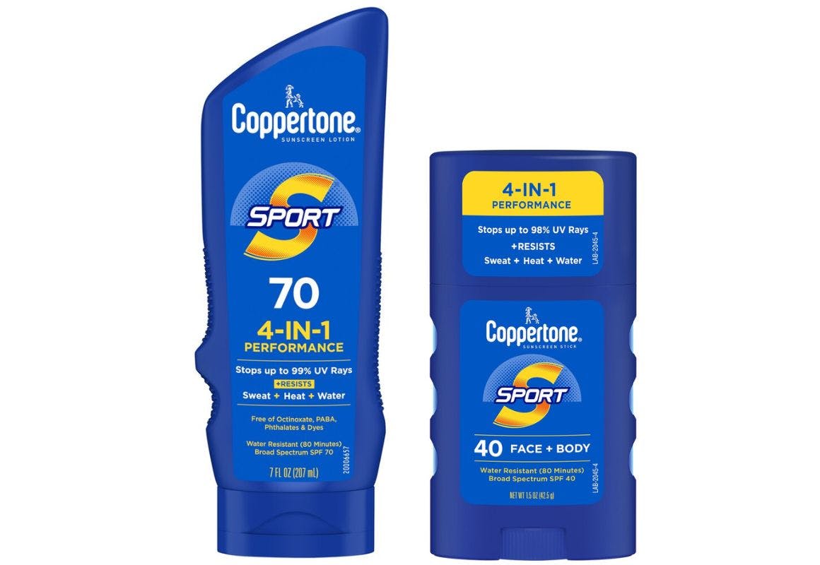 2 Coppertone Sunscreens