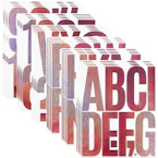 Letter Number Stickers