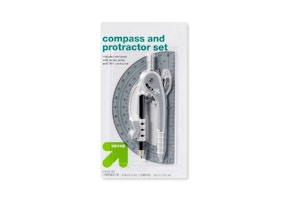 Up & Up Compass and Protractor Set