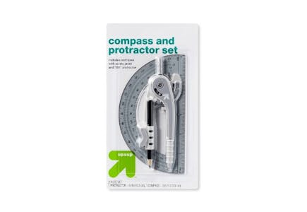 Up & Up Compass and Protractor Set