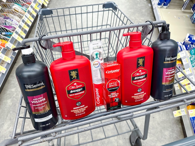 tresemme colgate old spice walgreens haul