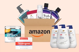 Amazon's Newest and Hottest Beauty Deals on Dove, Neutrogena, and More card image